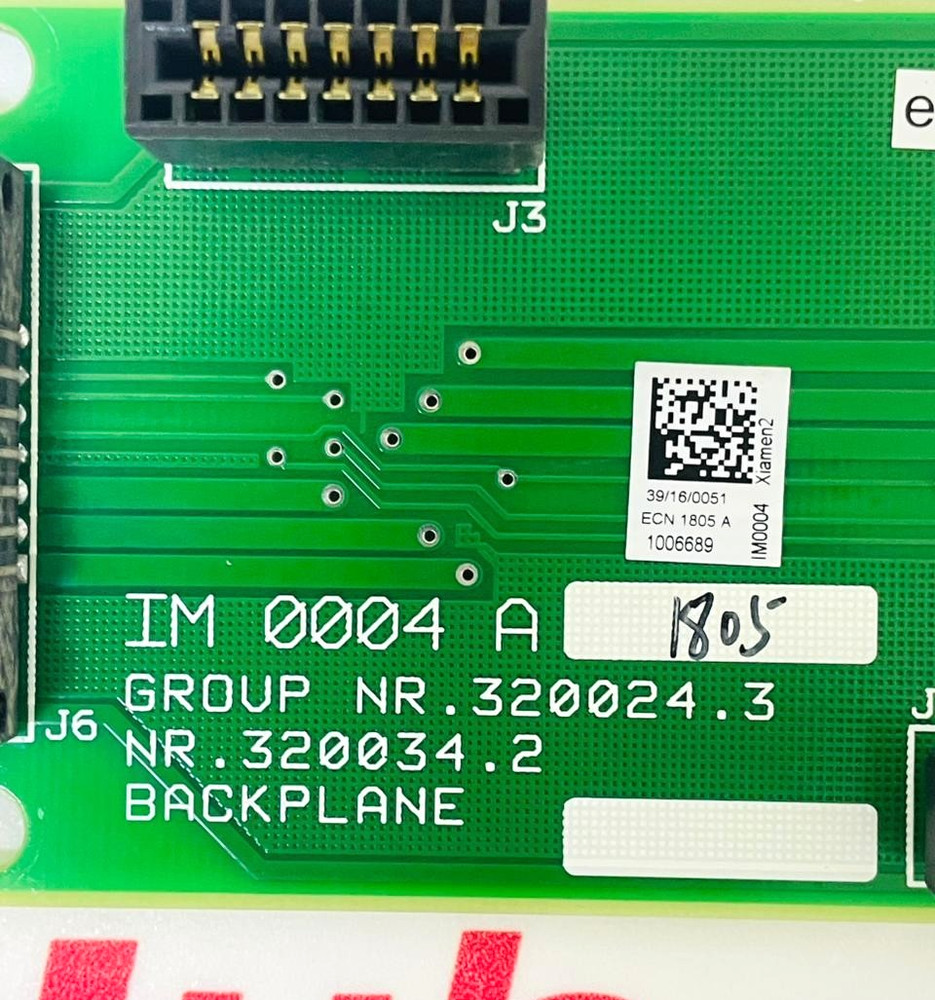 Invertomatic IM 0004 A Backplane PCB Interface Board 320024.3