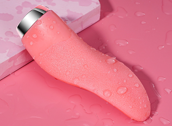 Clit Licking Tongue Vibrator G-Spot Dildo Stimulator Oral Sex Toys for Women