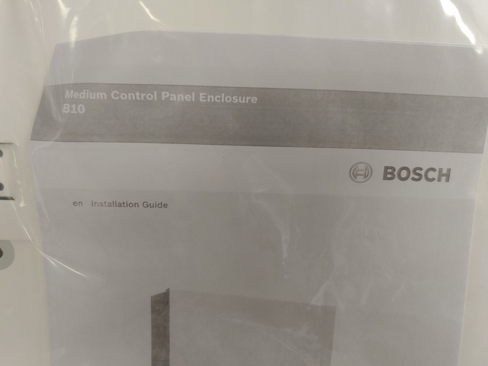 BOSCH B10 Steel Enclosure Medium White Medium Control Panel Enclosure