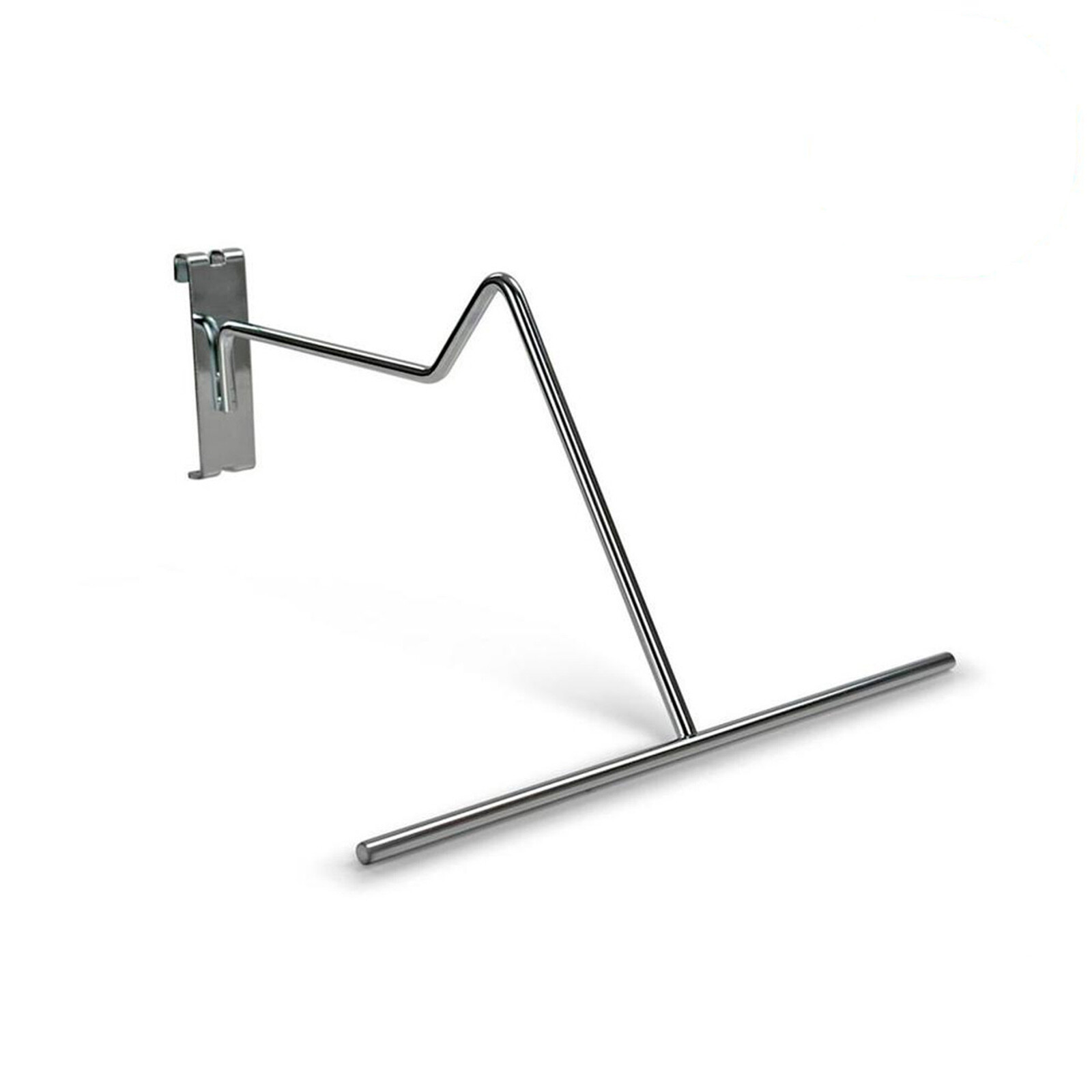 Western Cowboy Hat Chrome Rack Display Holder For Gridwall