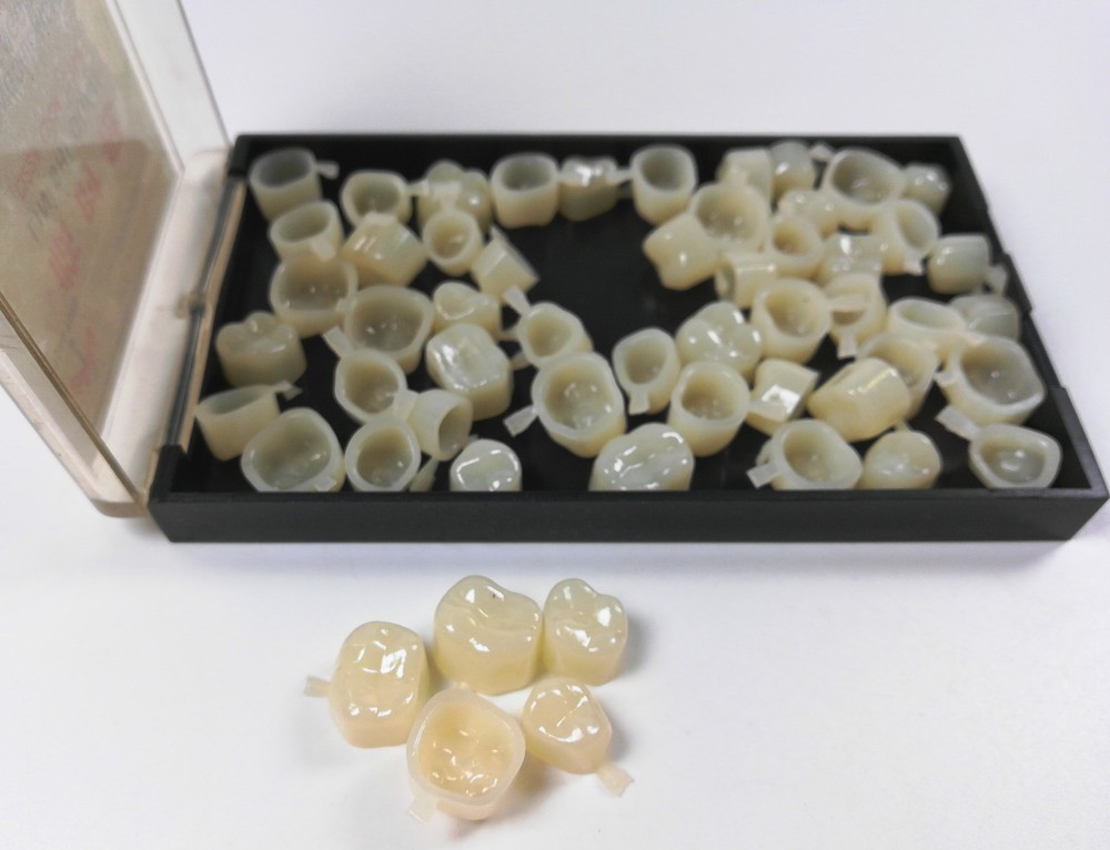 Dental Tooth Temporary Crowns Material For Molar Teeth Veneers 10Boxes Methacry