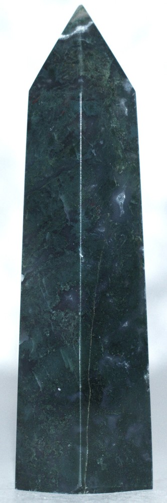 Moss Agate Tower 3.39"/85 Grams