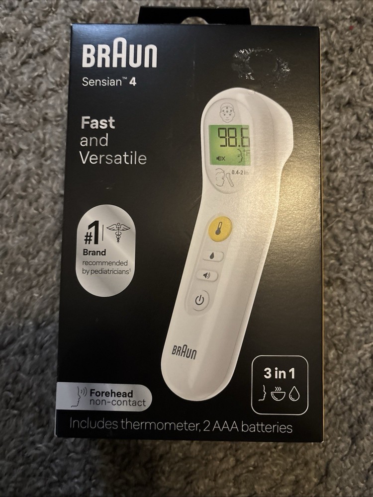 Braun BNT100US Thermometer New