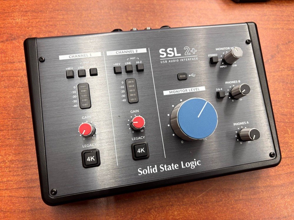 Solid State Logic SSL2+ Audio Interface Excellent Condition