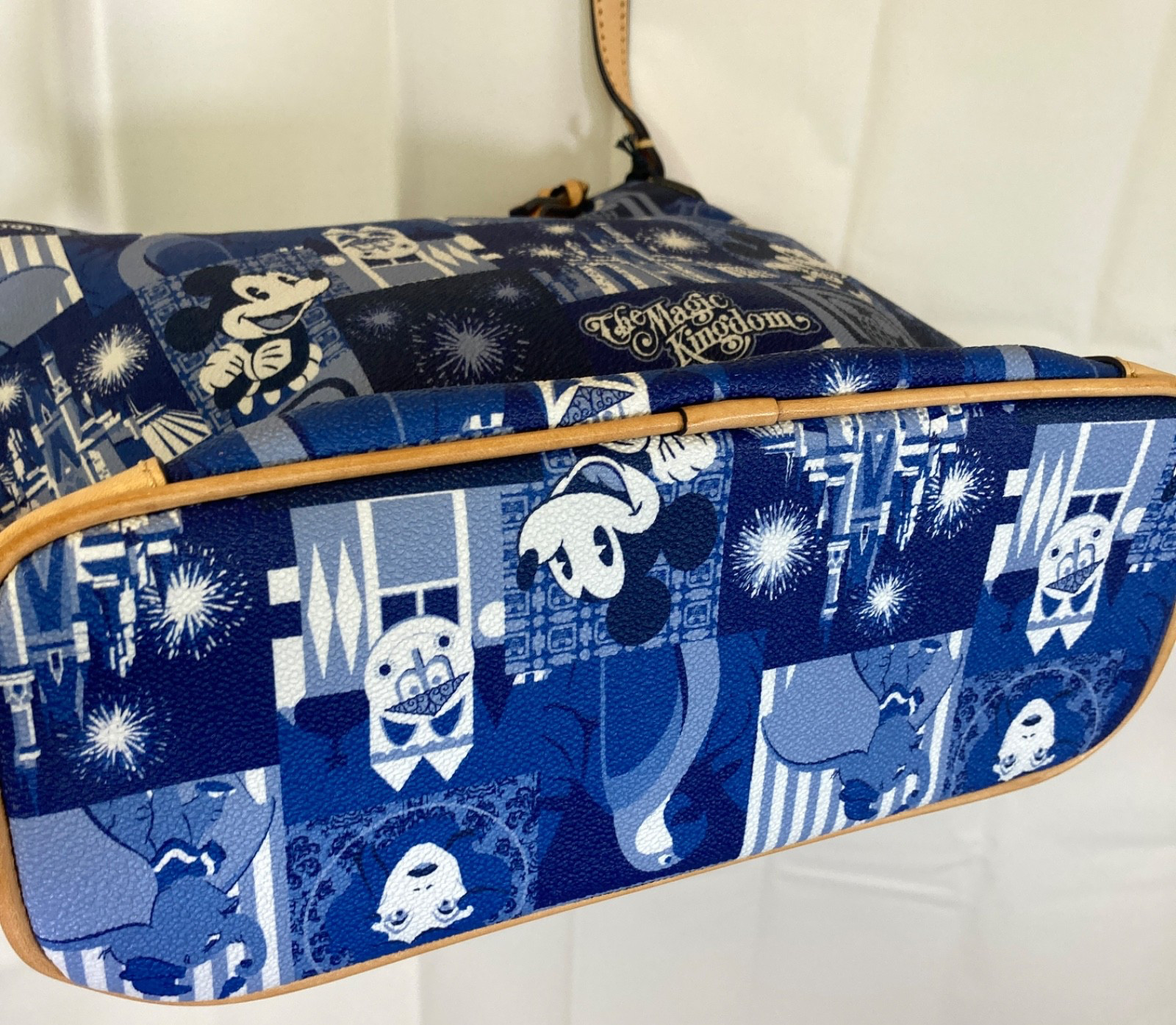 Disney Dooney & Bourke Letter Carrier NWT 2016 Magic Kingdom 45th Anniversary