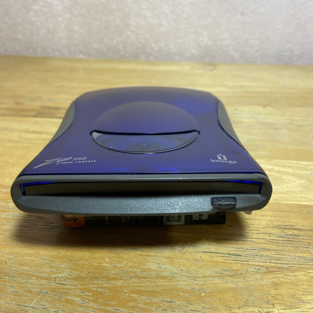Iomega ZIP 250 External USB Drive Used
