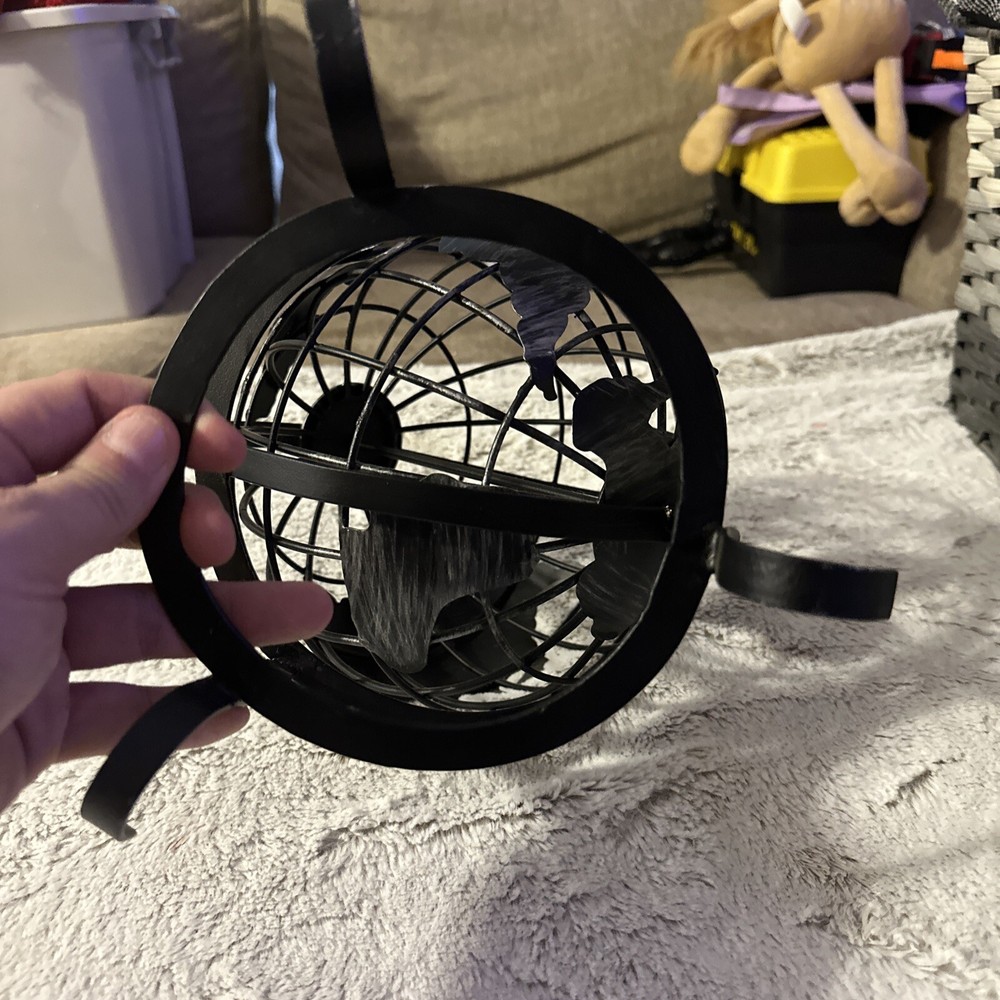 metal world globe
