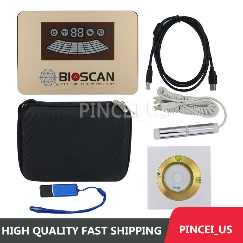 For BIOSCAN Quantum Resonance Magnetic Analyzer w/ Testing Probe 52 Reports pe66
