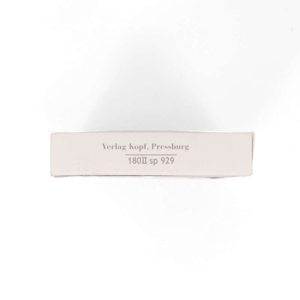 WW2 Authentic Reproduction German Army Blitz Pikett Nr.0 Playing Cards- 32 Deck