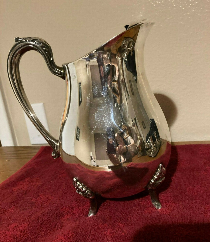 Leonard Silverplate Water Pitcher