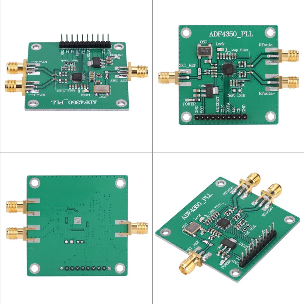 137M‑4.4GHz RF Signal Source Phase Locking Loop Frequency Synthesizer ADF4350⊹