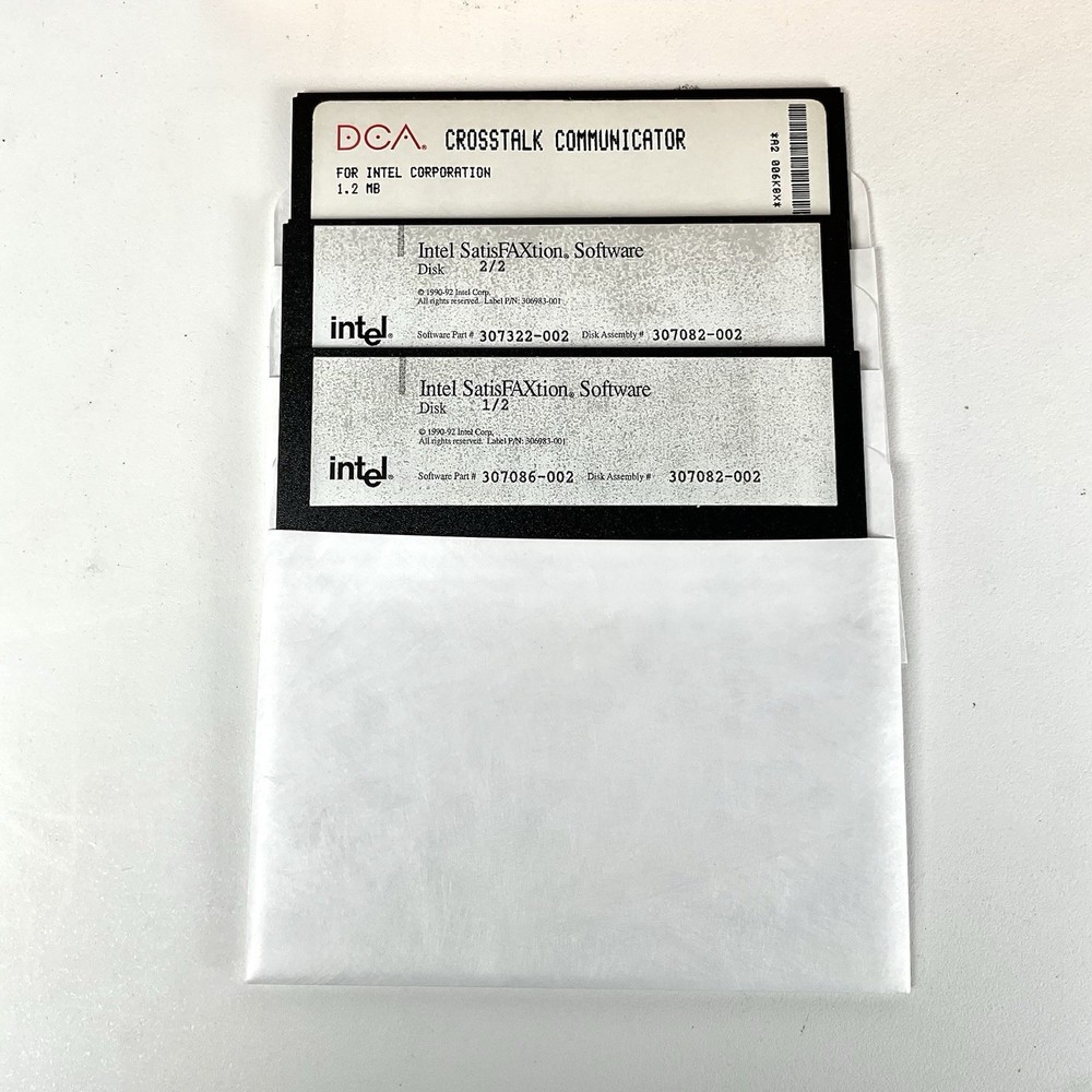 Intel SatisFAXtion Modem / 400 Internal 57,600 Bps Vintage Computing