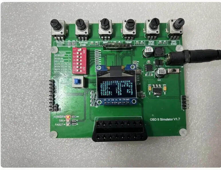 Vehicle OBD Simulator /ECU Simulator /J1939 Simulator /ELM327 Test Development