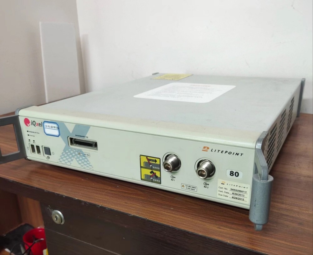 LitePoint_IQxel80: Connectivity Test System Used