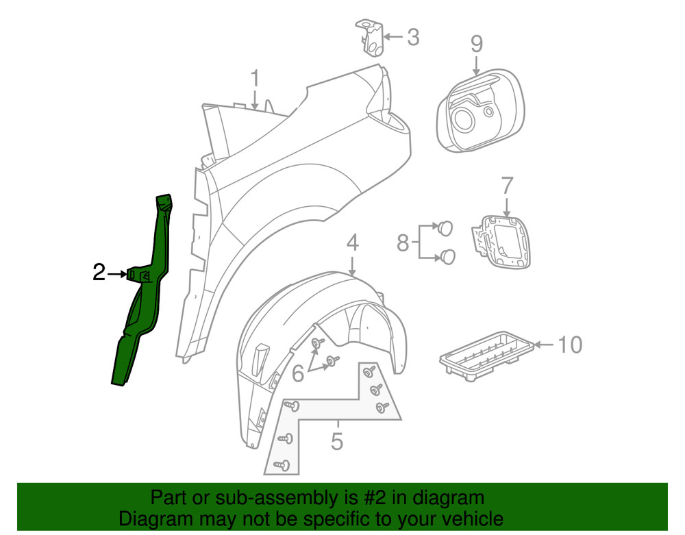 Genuine GM Lower Panel 22726533