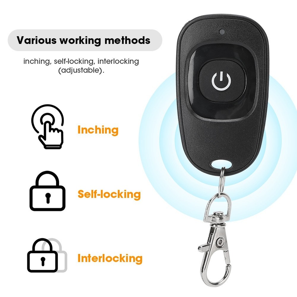 Mini Wireless Switch 3.7V 6V 9V 12V Remote Control Relay Controller Power Rem ❥