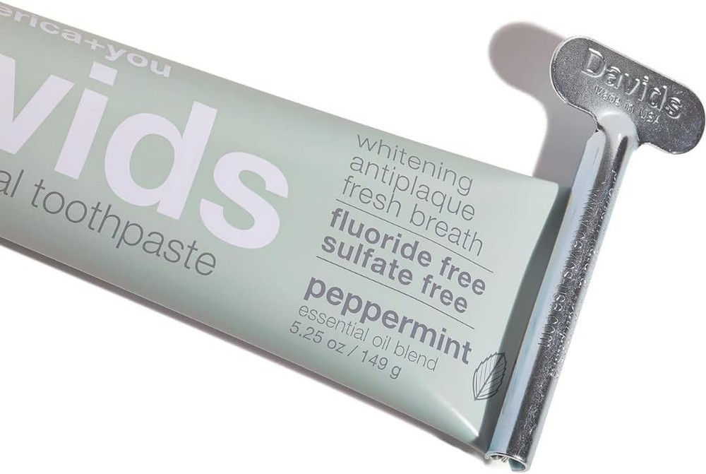 Davids Toothpaste Tube Squeezer, Dispenser Roller, Metal Key,...