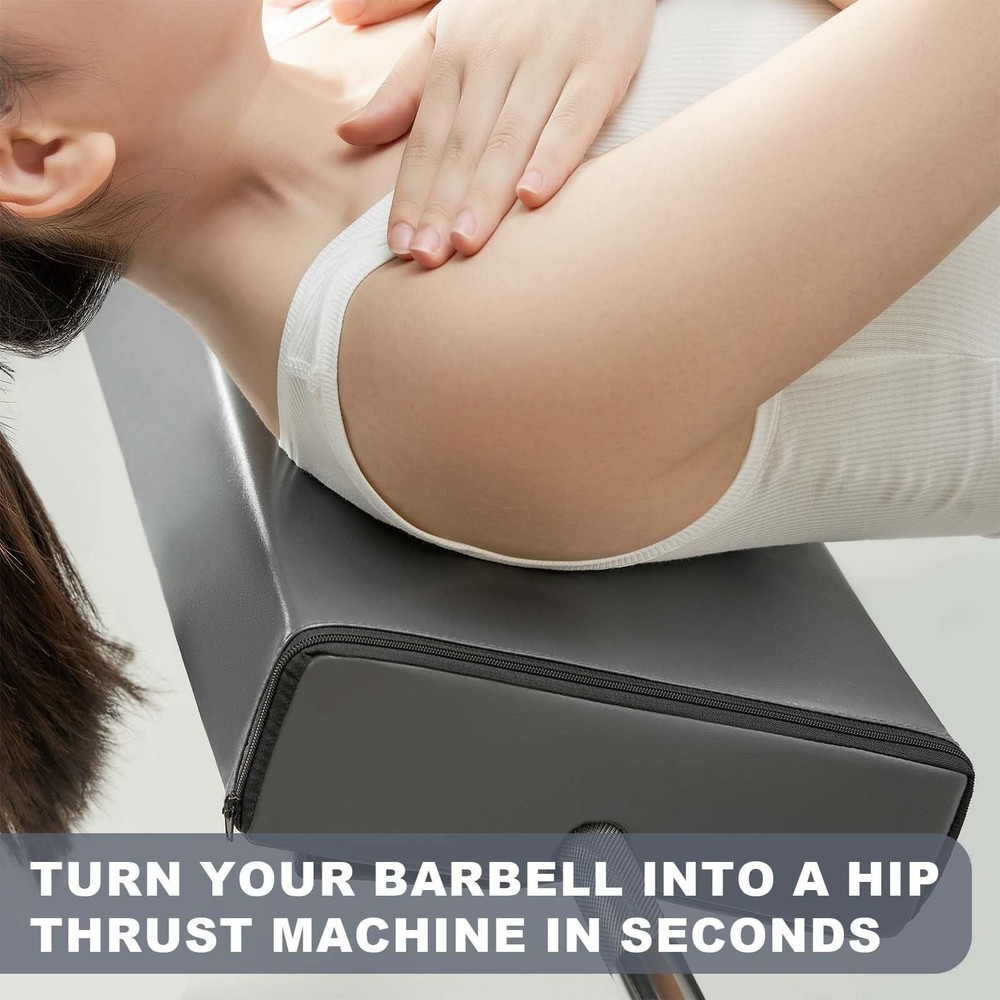 Hip Thrust Bench Pad - Booty Sprout Hip Thrust Machine Pad, Barbell Pad for H...