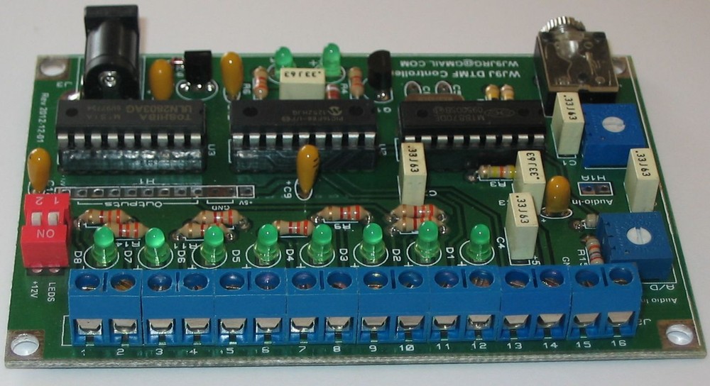 DTMF Repeater and Remote Base Controller with ICOM CI-V automation Built!