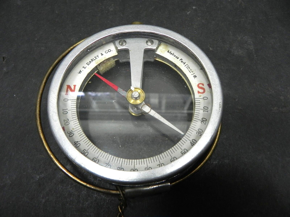 WS Darley Tilling Water Line Mining Compass-Chicago
