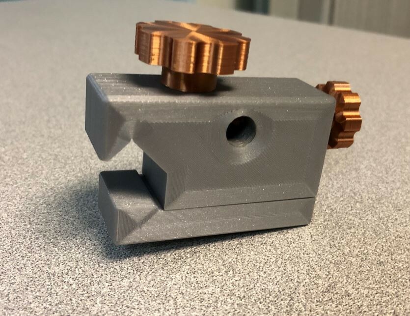 Fits Grizzly G4003g 12" lathe carriage Dial Indicator Holder (No Indicator)