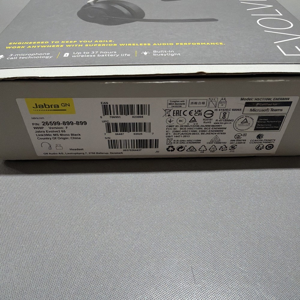 Jabra Evolve2 65 Wireless link 380/390a