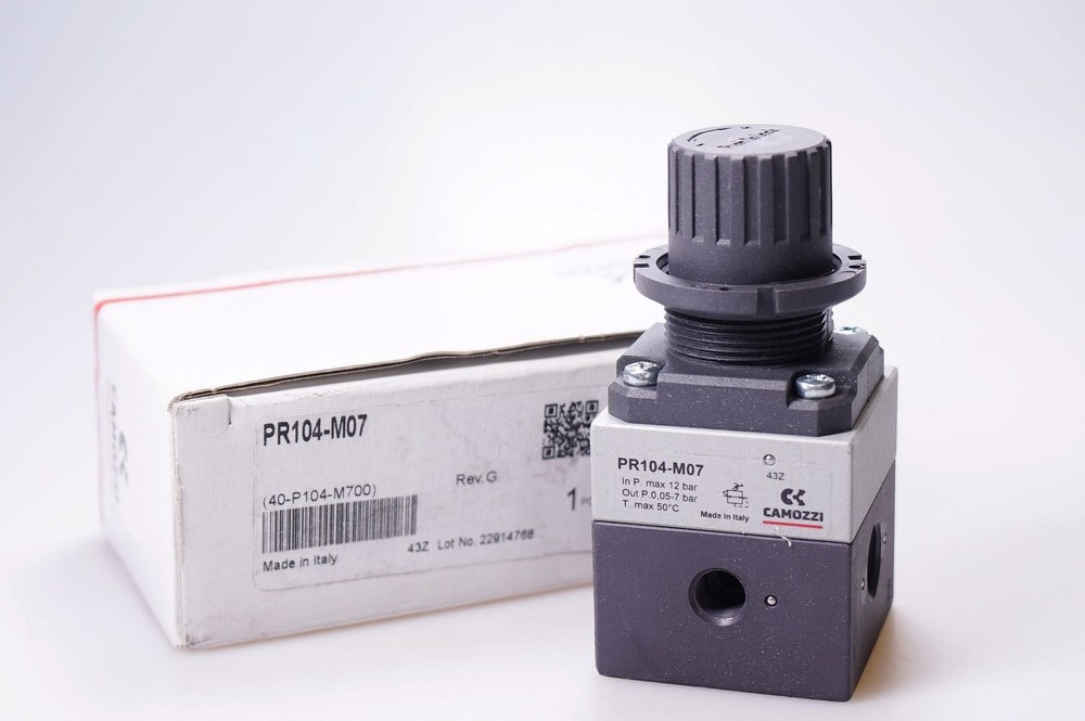 CAMOZZI PR104-M07 Rev. G Precision Controller - Size 1 Socket G1/4 Conf