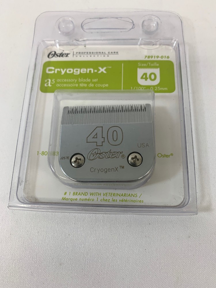 Oster Silver Cryogen-x Blade #40 NEW // 6325