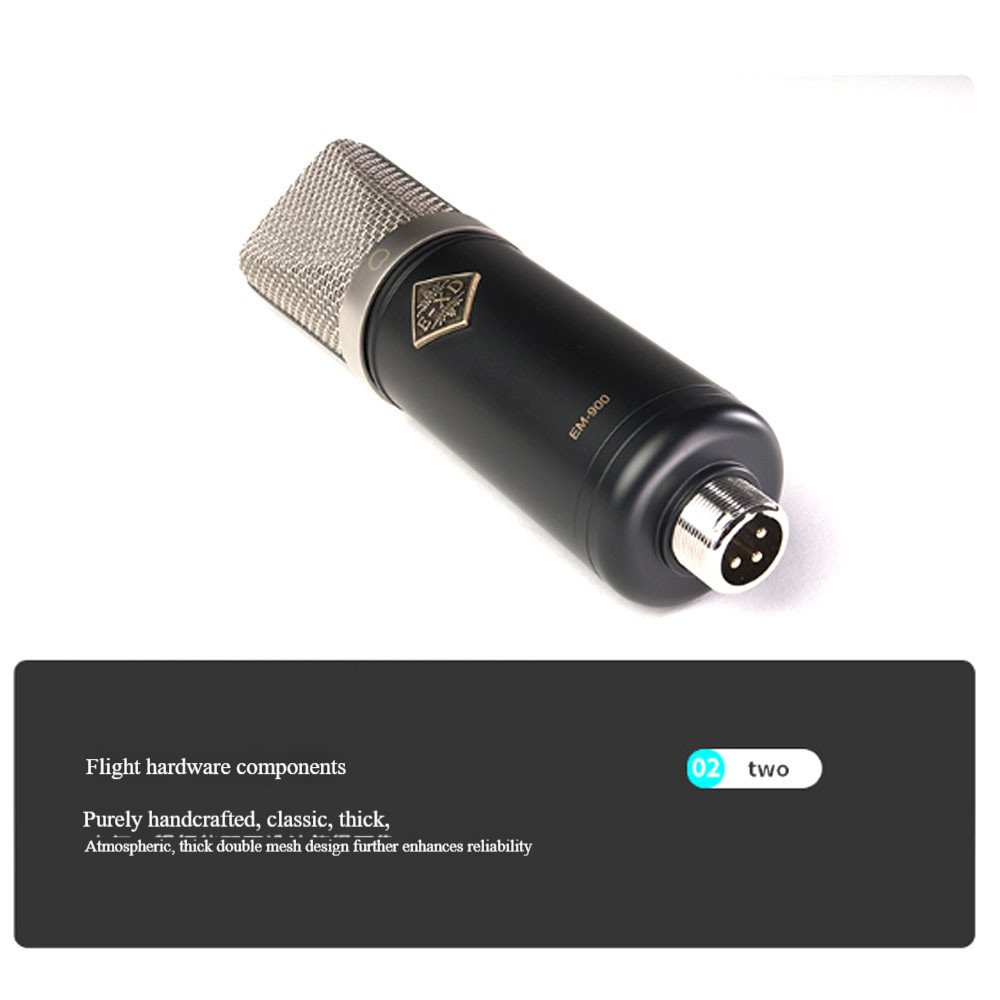 New EXD EM-900 condenser microphone, specifically designed for studios/live sing