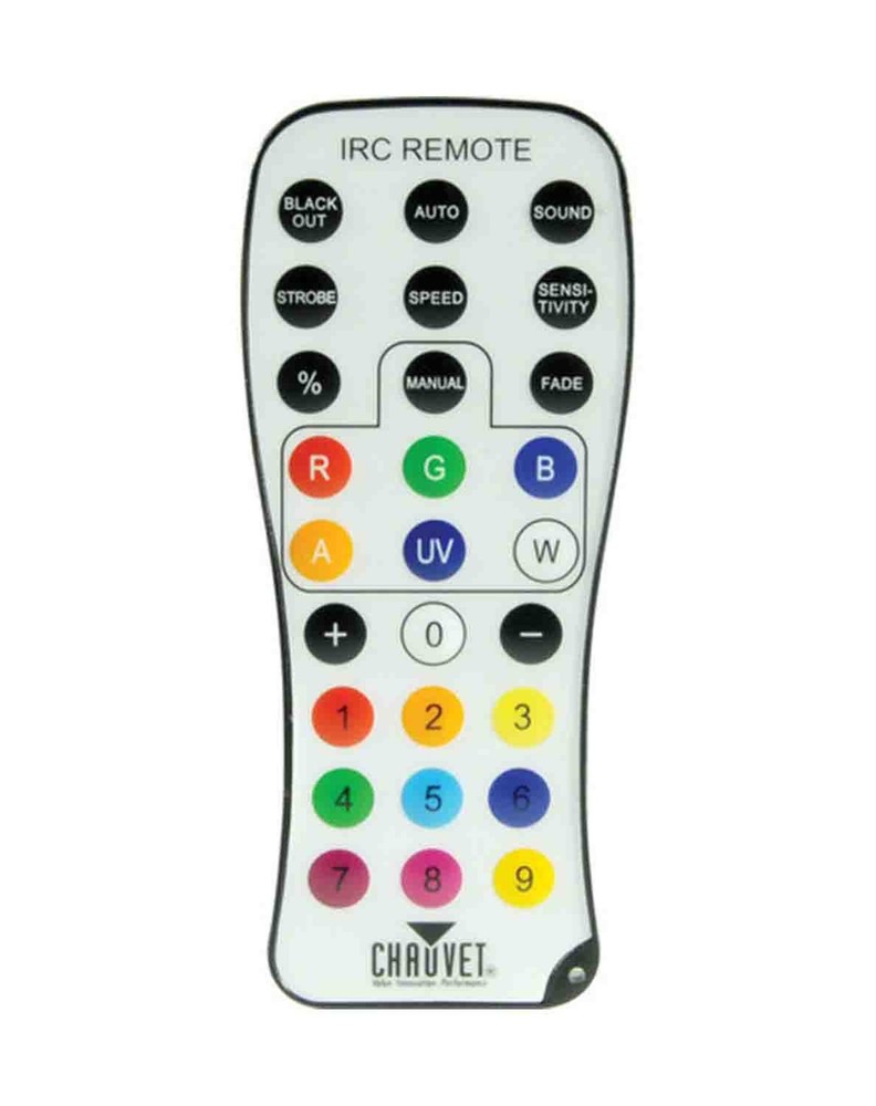 Chauvet IRC6 Infared Remote Control for DJ Effect Strobe Lighting