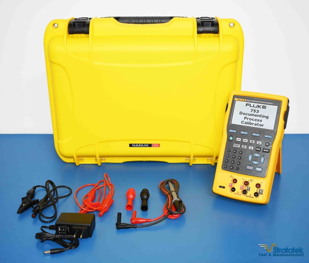 Fluke 753 Documenting Process Calibrator Multifunction NIST Calibrated with Data
