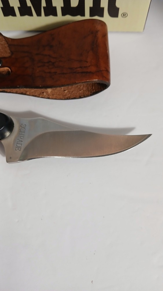 Old Timer 152OT Sharpfinger Fixed Blade Knife w/Box EUC