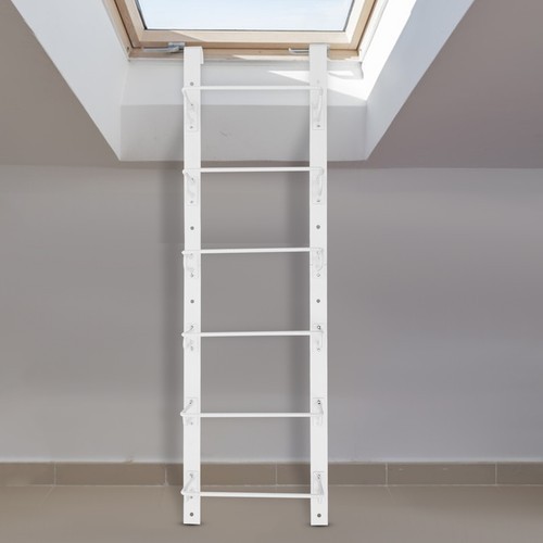 6-Steps Heavy-Duty Window Well Ladder Steel Window Well Ladder Egress Ladder