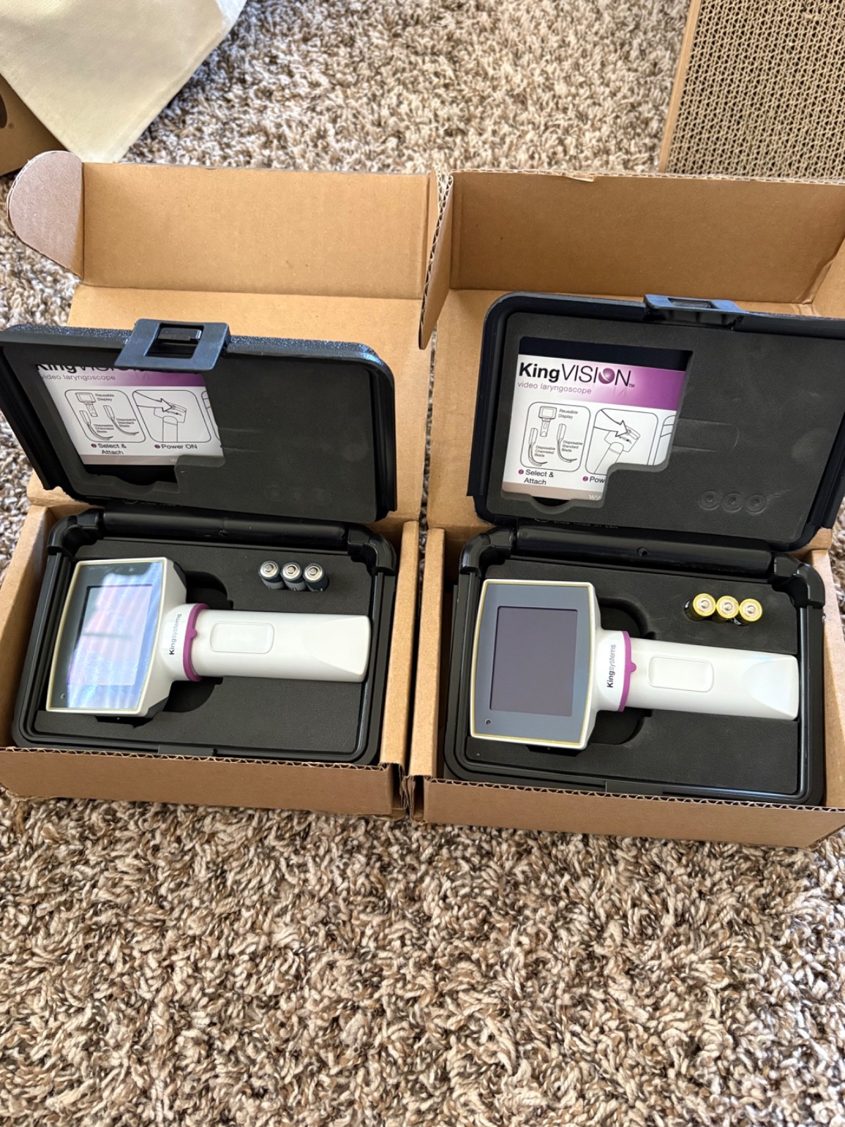 King Vision Video Laryngoscope BRAND NEW