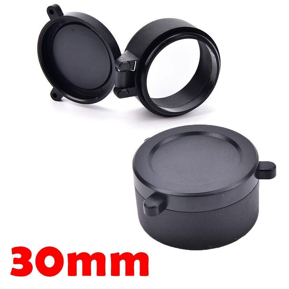 Flip Up Scope Covers Rifle Scope Protect Objective Cap Lens Cover for Caliber