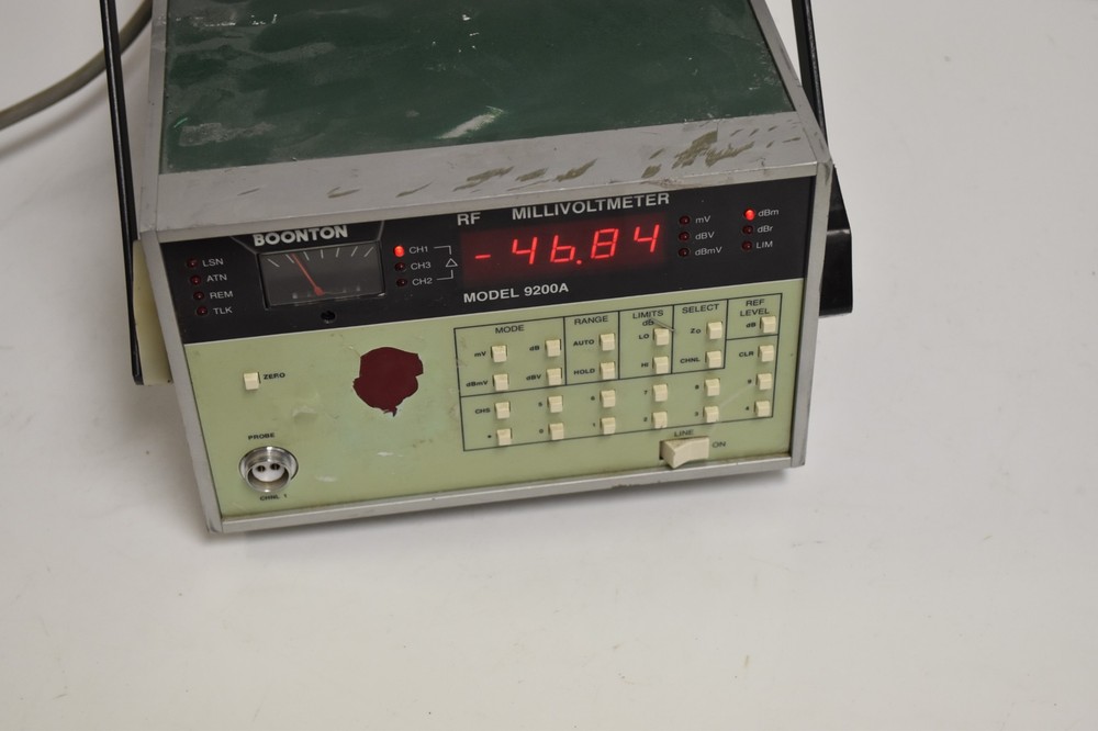 *LL* Boonton RF Millivoltmeter Model 9200A (TTR28)