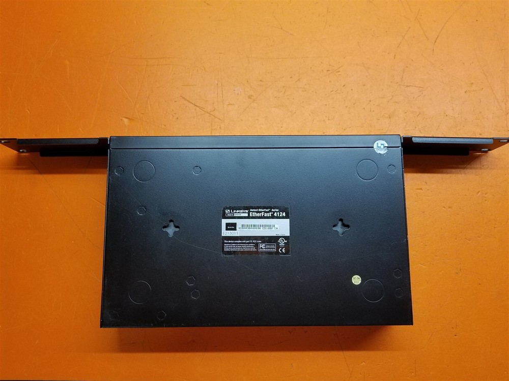 ⭐️⭐️⭐️⭐️⭐️ Linksys Instant EtherFast 4124 EF4124 24 Port 10/100 Ethernet Switch