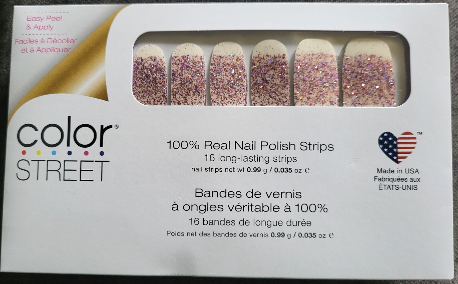 Color Street Nail Strips ~ M-Z ~ GLITTER, GLITTERS, SHIMMERS ~ various styles