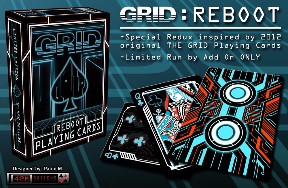 Grid Reboot Playing cards