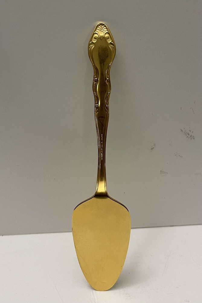 Cake Slice / Server Gold Plated Made in Japan Unbranded