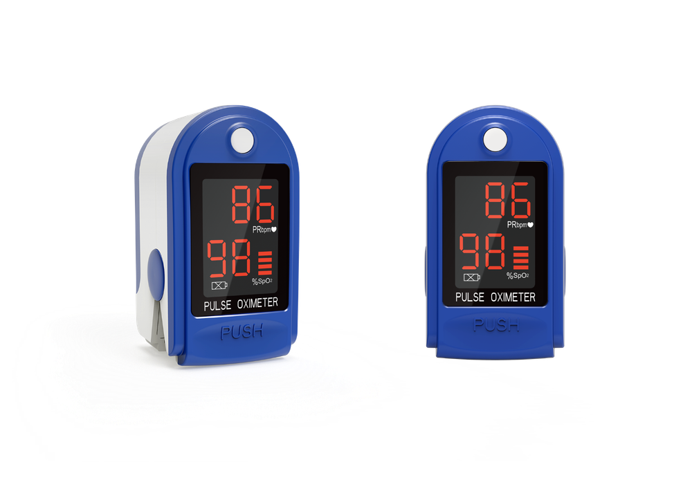Contec Finger Tip Pulse Oximeter - Blood Oxygen Saturation Portable LED Display
