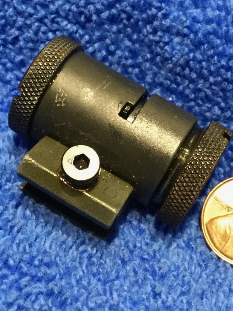 OEM Kimber Original Front Peep Sight w 2 printed Apertures Ect