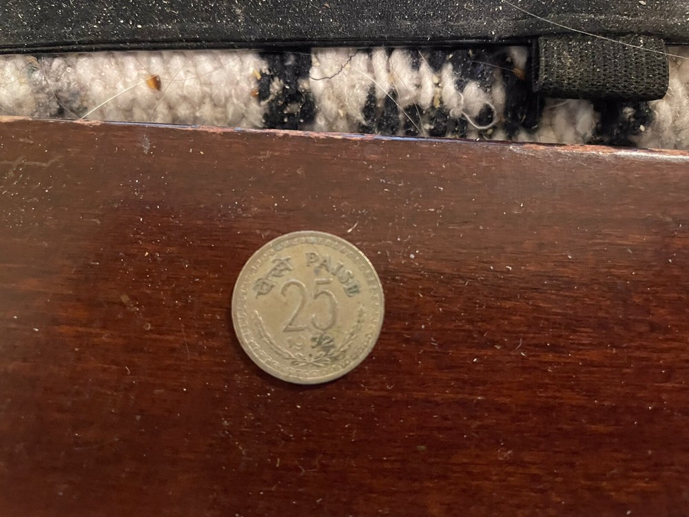 1972 INDIA 25 PAISE