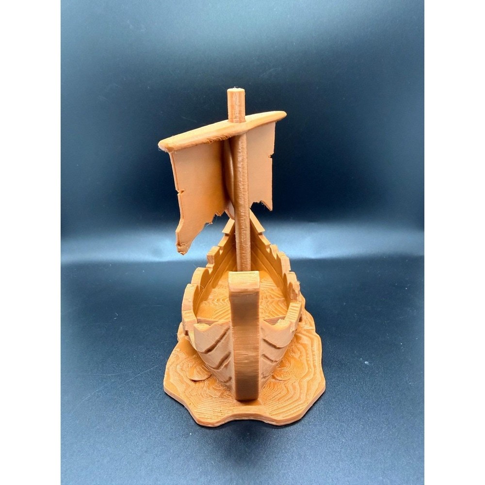 Viking Reptile Décor Set Helmet Hide Tower Shield & Stone Dish