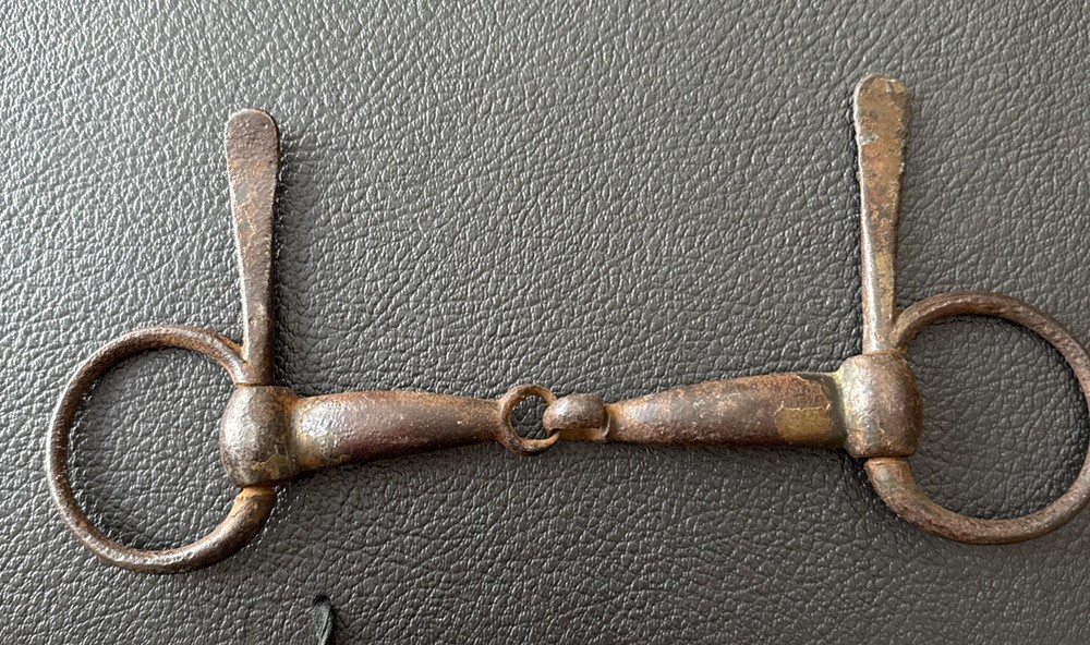 Antique Iron Horse Snaffle Bit