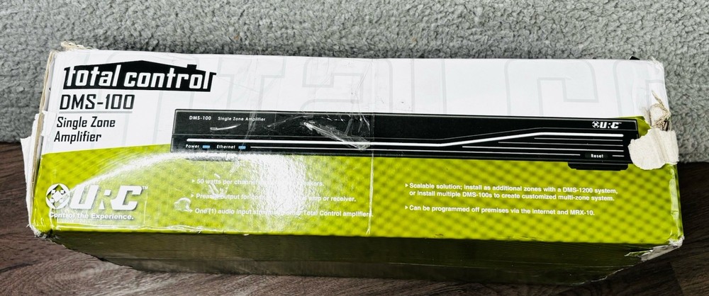 URC DMS-100 Network Single-Zone Amplifier MISSING CABLES AND MANUAL