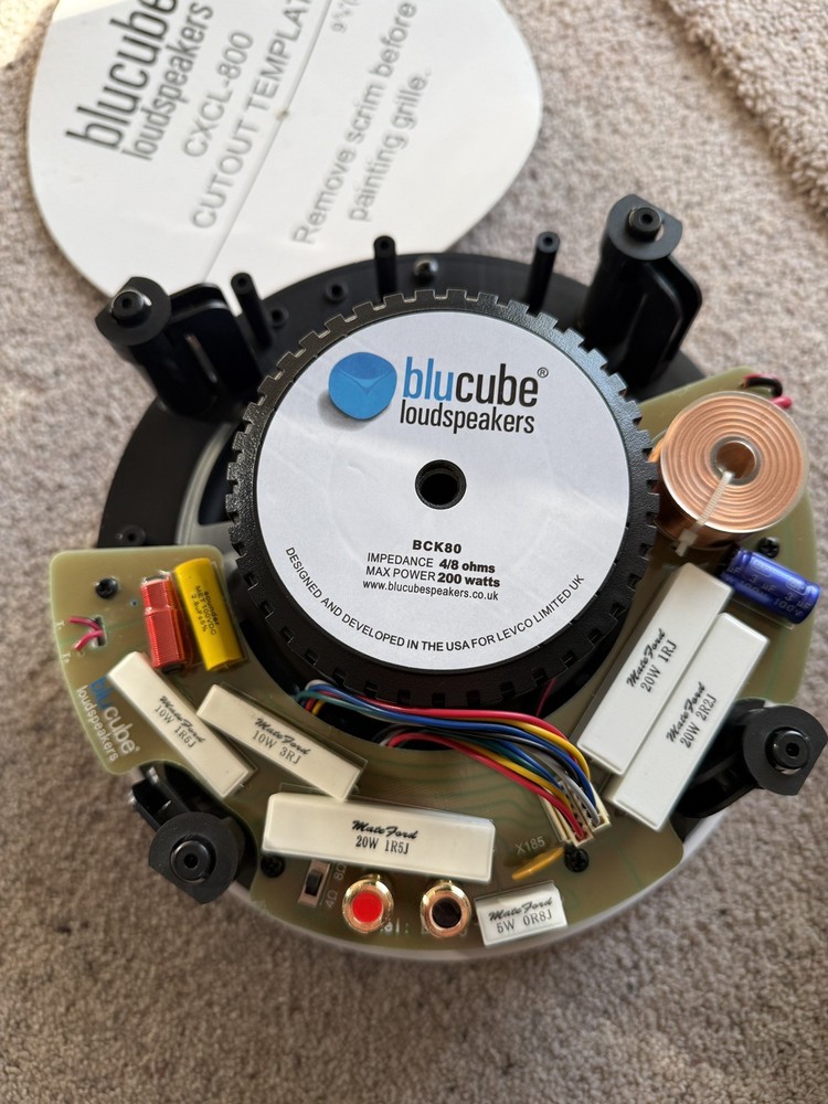 1x BluCube Ceiling Speaker (BCK80) Excellent Sound