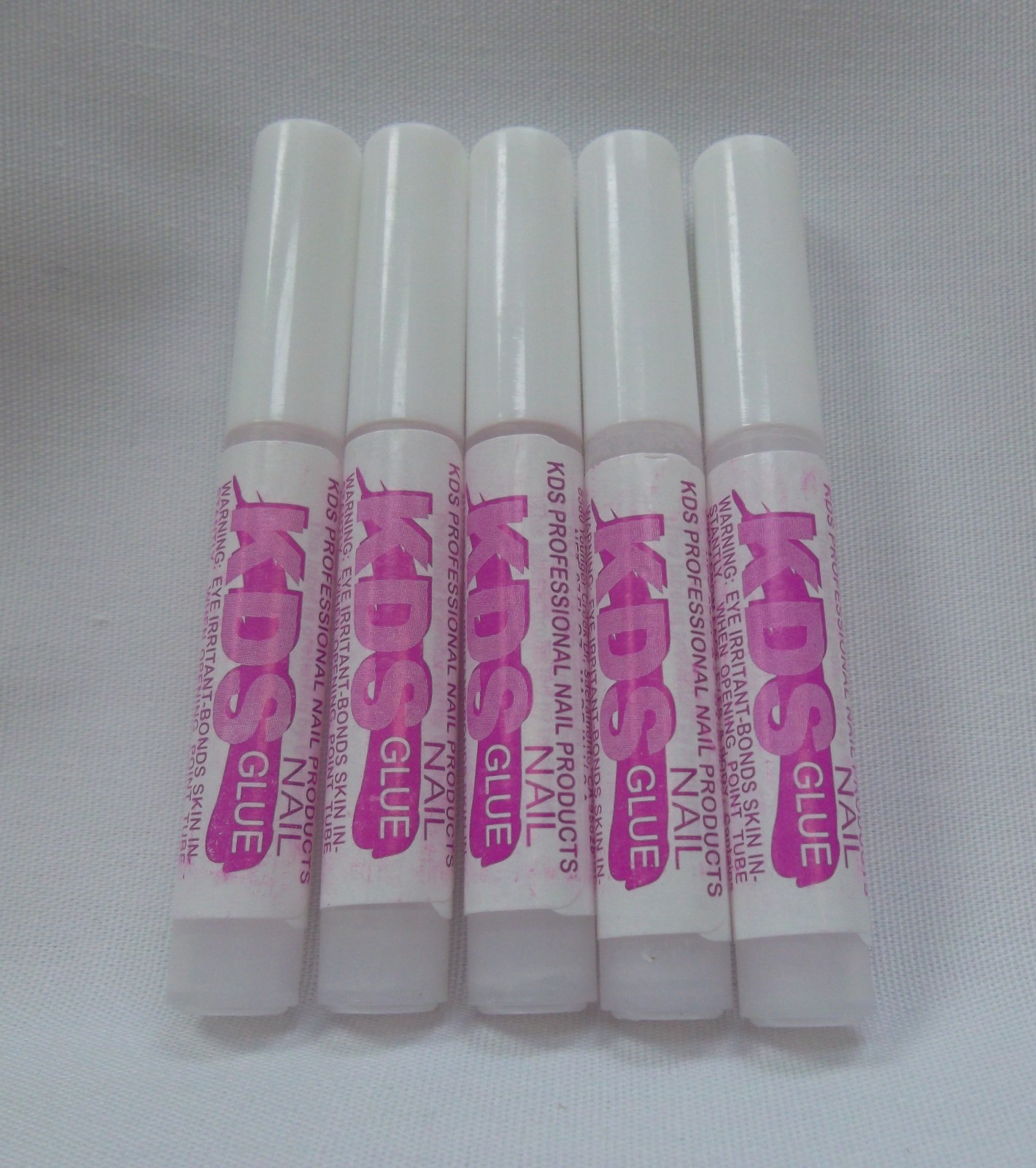 5 pc. KDS Nail Tip Glue - Super Bond For Acrylic Nails - NEW FREE SHIP