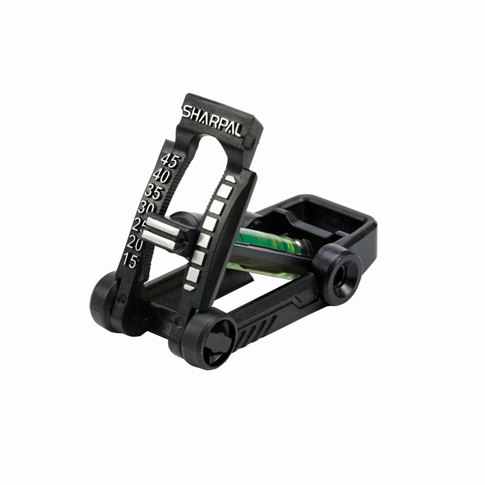 SHARPAL HOLDBUBBLE & ANGLE PYRAMID Whetstone Knife Blade Sharpener Angle Guide