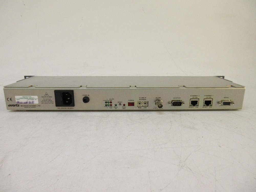 Evertz CP-1000E Intelligent Router Control Panel Routing Switch CP1000E